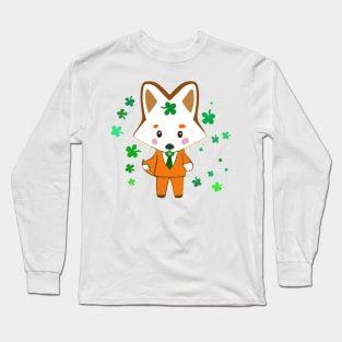 on St. Patrick’s Day boy Flash Long Sleeve T-Shirt